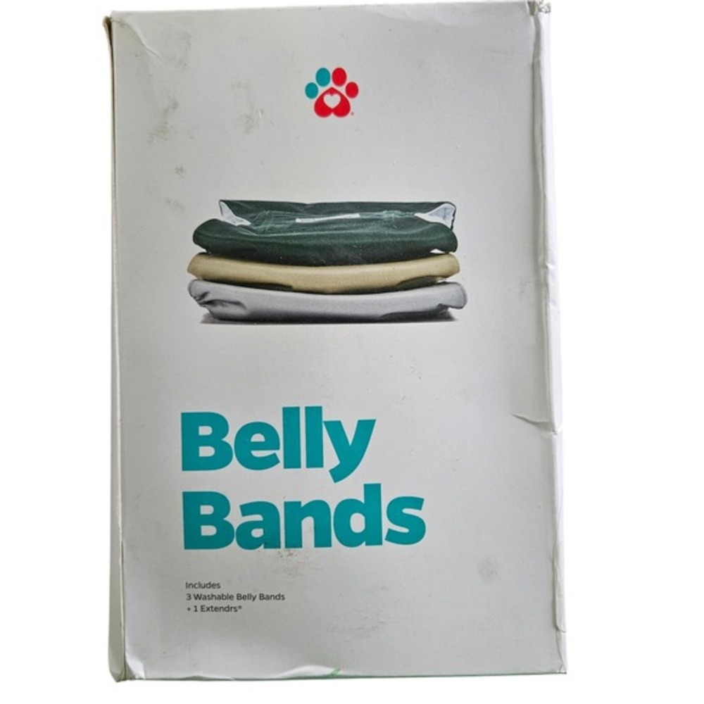 Pet Parents Washable‎ Belly Bands Medium 16-20in Male Dog Diapers 3pk + Extender